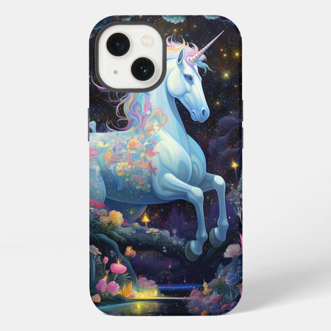Unicorn Fantasy Art iPhone Case (Back)