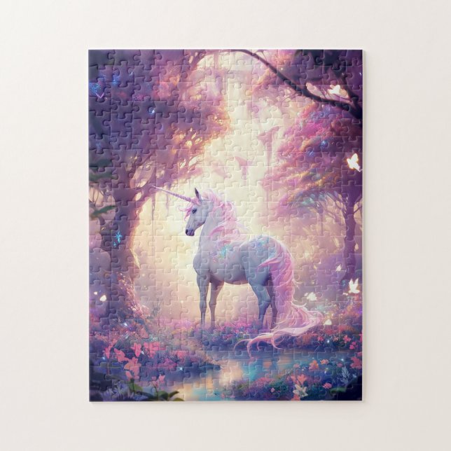 Unicorn Fantasy Art Jigsaw Puzzle (Vertical)