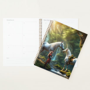 Unicorn Fantasy Calendar Planner