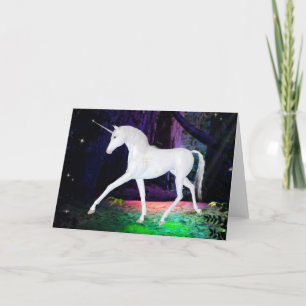 Unicorn Fantasy Greeting Card