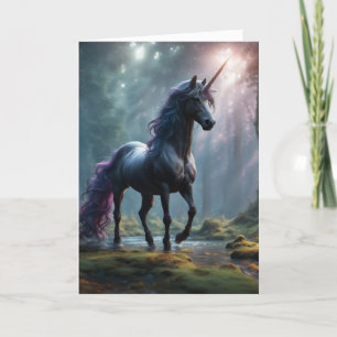 Unicorn Fantasy Holiday Card