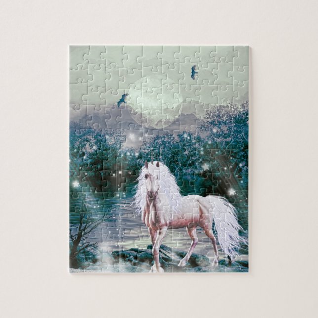 Unicorn Fantasy Jigsaw Puzzle (Vertical)