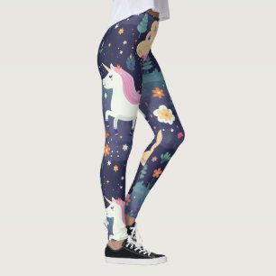 Unicorn Fantasy Pattern Leggings