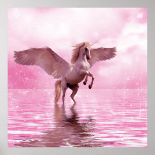 Unicorn Fantasy Poster