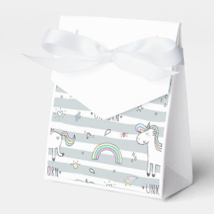 Unicorn Favor Box