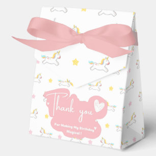 Unicorn Favour Box
