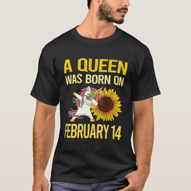 Unicorn - February 14 14th T-Shirt (Front)