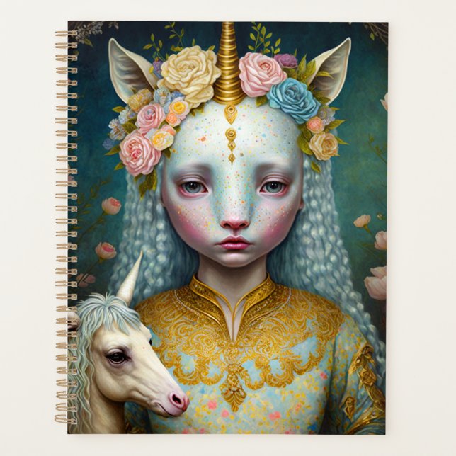 Unicorn Femme Imaginaire Art (Devant)