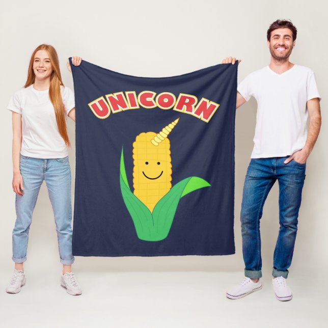 Unicorn Fleece Blanket (In Situ)
