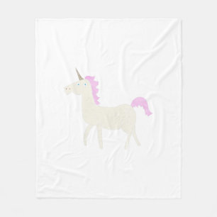 unicorn fleece blanket