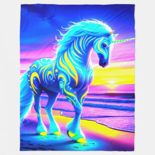Unicorn Fleece Blanket