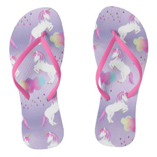 Unicorn Flip Flops