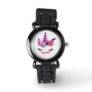 Unicorn Flowery Super Cute Girly Wrist Watch