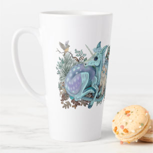 Unicorn Foal Cozy Cuddles Holiday Latte Mug