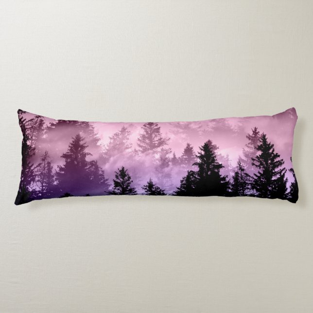 Unicorn Forest Dream #1 #dreamy #wall #art  Body Pillow (Front)