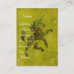 Unicorn Fresco Business Card