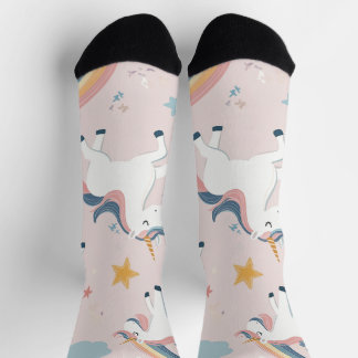 Unicorn friends socks