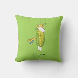 Unicorn Funny Corn Coussin