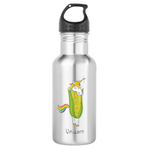 Unicorn Funny Corn Water Bottle
