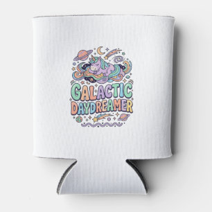 Unicorn Galactic Daydreamer Kawaii Sticker and Shi Can Cooler