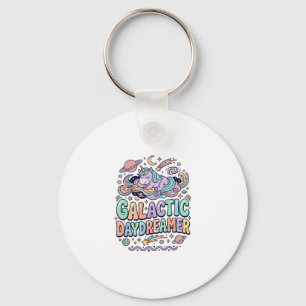 Unicorn Galactic Daydreamer Kawaii Sticker and Shi Keychain