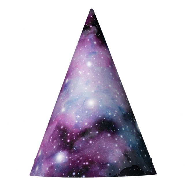 Unicorn Galaxy Nebula Dream #2 Party Hat (Front)