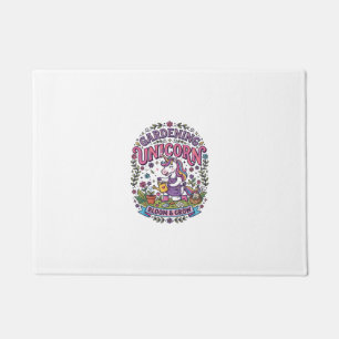 Unicorn Gardening Unicorn Commercial Cute Gift Des Doormat