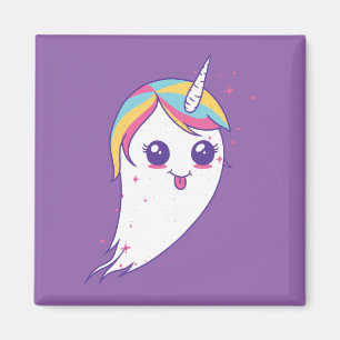Unicorn Ghost Magnet