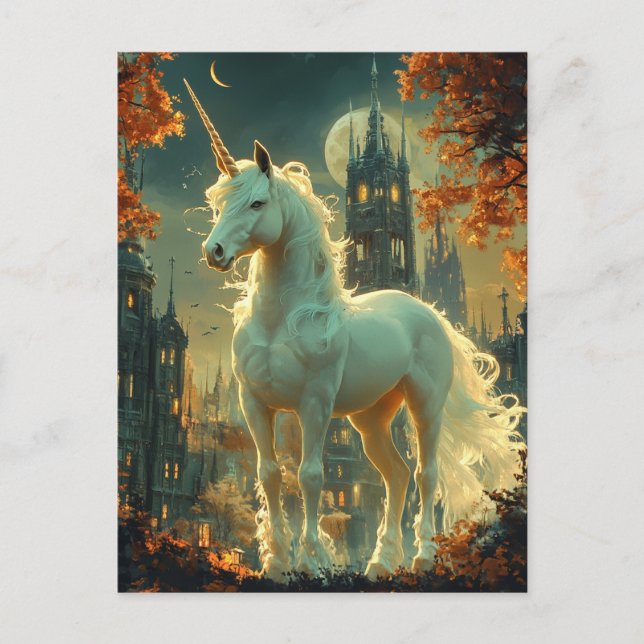 Unicorn Giant Postcard (Front)