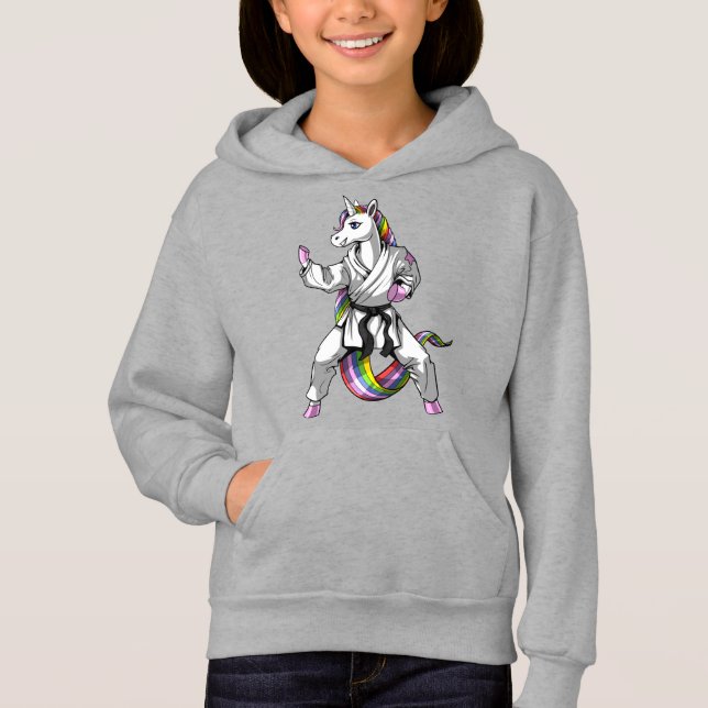 Unicorn Girl Karate Ninja (Front)