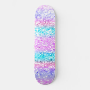 Unicorn Girls Glitter #15 #shiny Skateboard