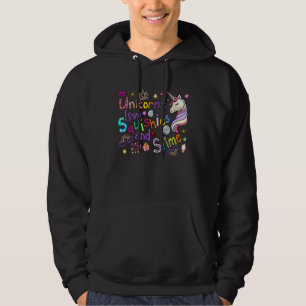 Unicorn Girls Teens Love Squishies & Slime Wish Sq Hoodie