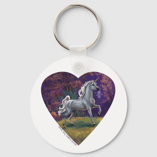 Unicorn Glade Keychain (Front)
