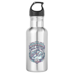 Unicorn Goal Getter Retro Style Graphic Tee Design 532 Ml Water Bottle