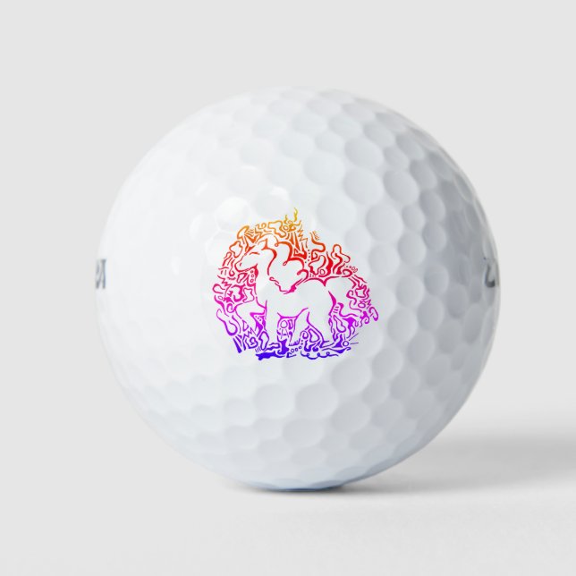 Unicorn Golf Balls (Front)