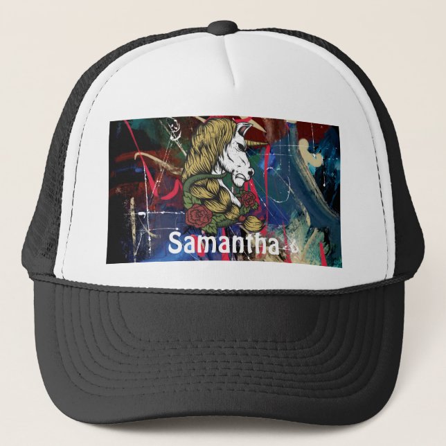 Unicorn GRAFFITTI  Trucker Hat (Front)
