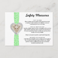 Unicorn Green Lace Safety Measures