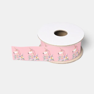 Unicorn Grosgrain Ribbon