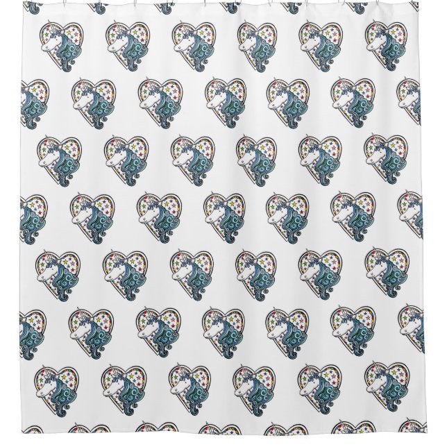 Unicorn Heart Pattern (Front)