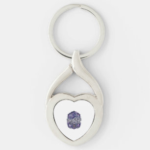 Unicorn Hexes Horses and Horns POD Ready POD Artwo Keychain