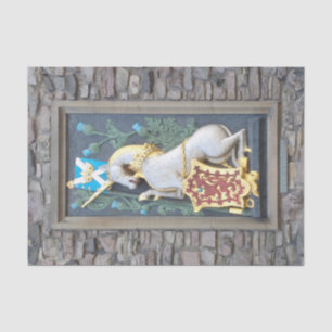 Unicorn, Holyrood Palace Tissue Paper