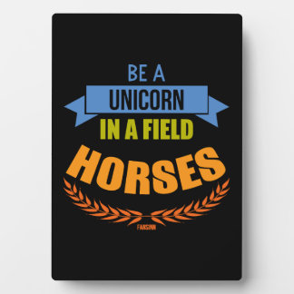 Unicorn horse mythical creatures Pony Unicorn   Plaque