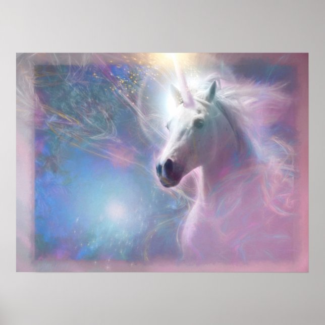 Unicorn Horse SHAFIRE Poster (Front)