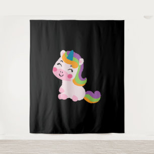 Unicorn Horse Tapestry