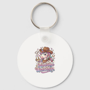 Unicorn Howdy Unicorn Gift Idea Sticker and Shirt Keychain
