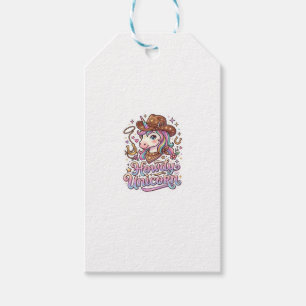 Unicorn Howdy Unicorn Gift Idea Sticker and Shirt  Tags