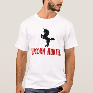 Unicorn Hunter (Black & Red) T-Shirt