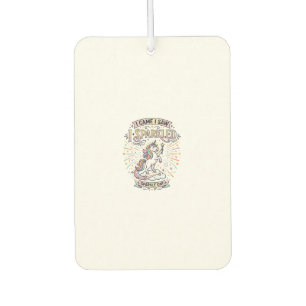 Unicorn I Came I Saw I Sparkled Print Ready Market Air Freshener