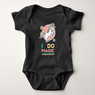 Unicorn - I Do Magic Baby Bodysuit