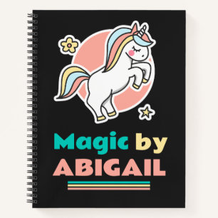 Unicorn - I Do Magic - Magic by You Notebook